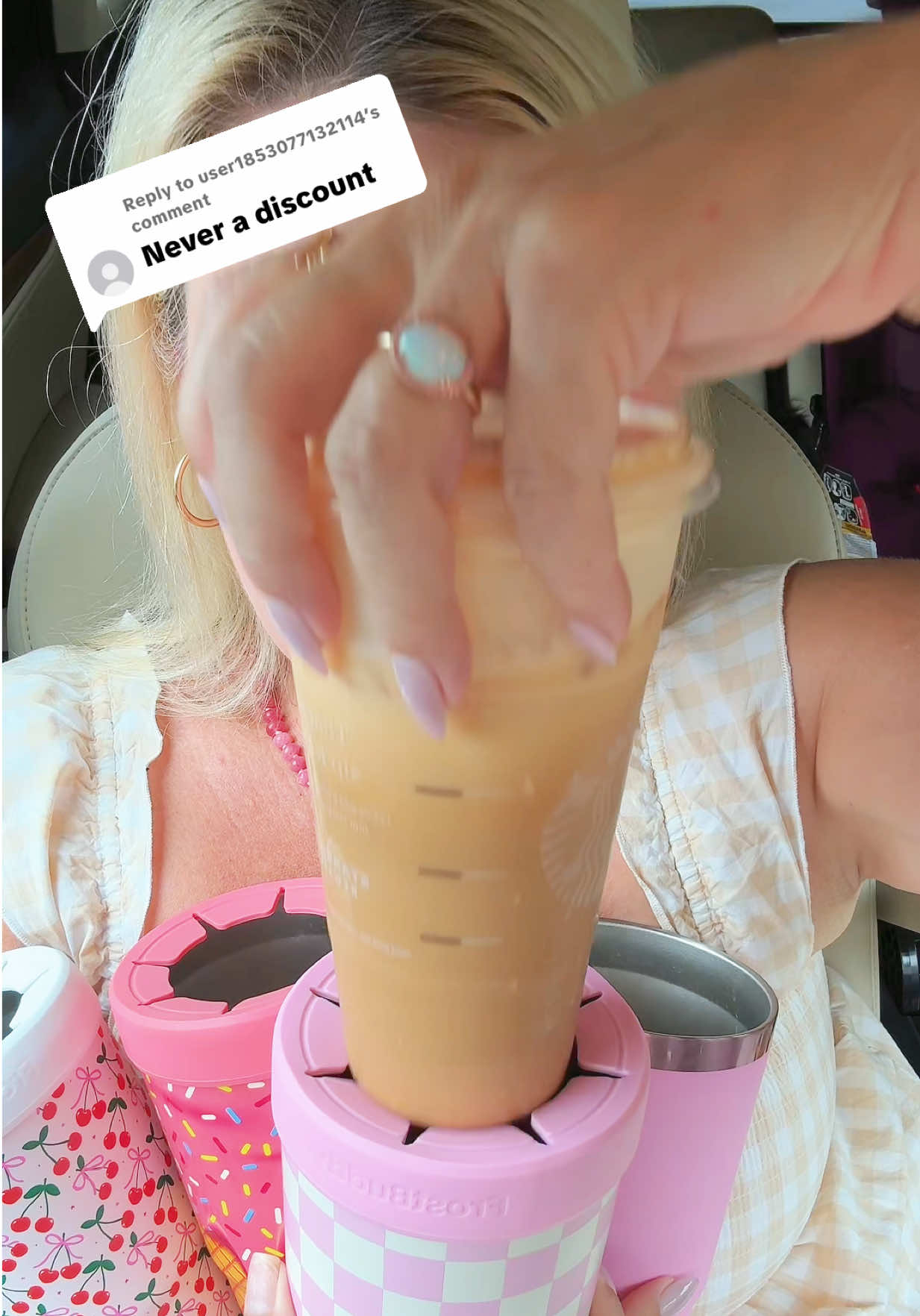TikTok post by @goodnesshavens for FrostBuddy. Caption reads: Replying to @user1853077132114 Every color of to....