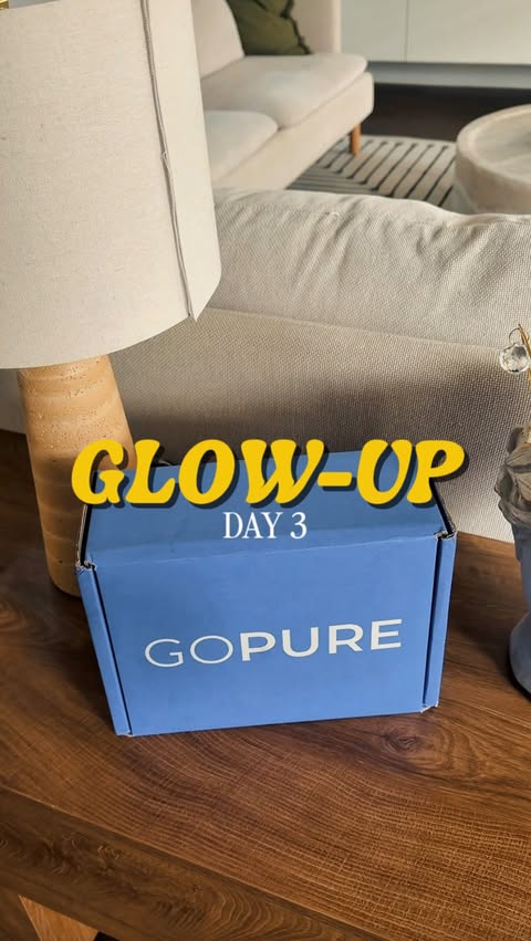 Instagram post by @tugcify for goPure. Caption reads: [...] Go Pure neck + belly cream. #prgifted....