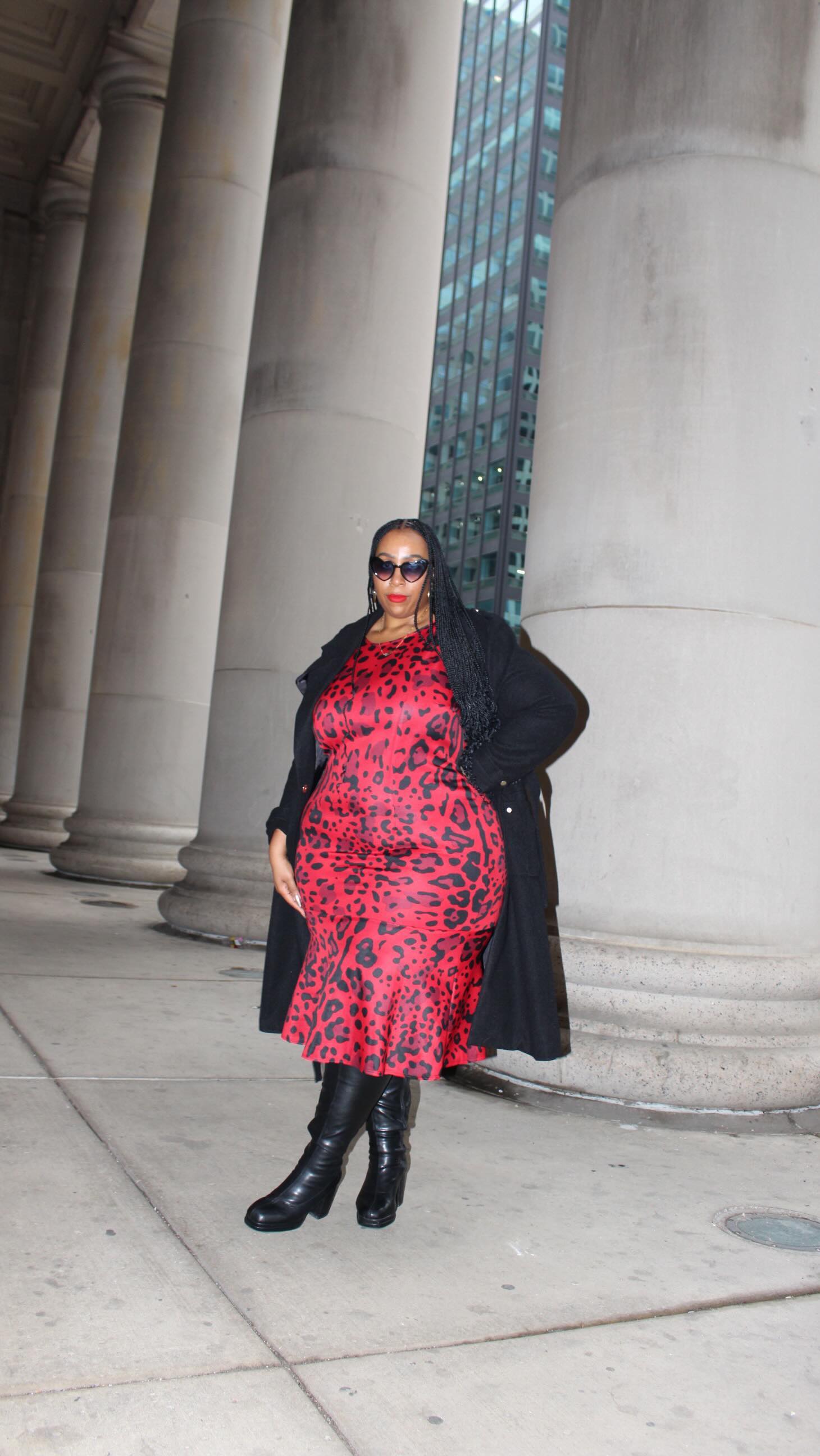 Instagram post by @borninsequins for Ashley Stewart. Caption reads: girlies, we have a @byashleystewart haul! what’s....