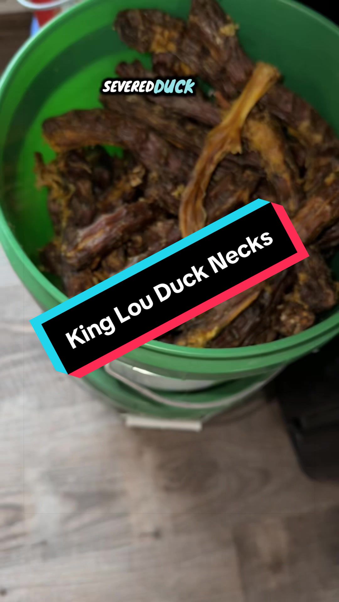TikTok post by @plantsnthingsbychris for King Lou. Caption reads: High quality dog treats by @King Lou are the only....