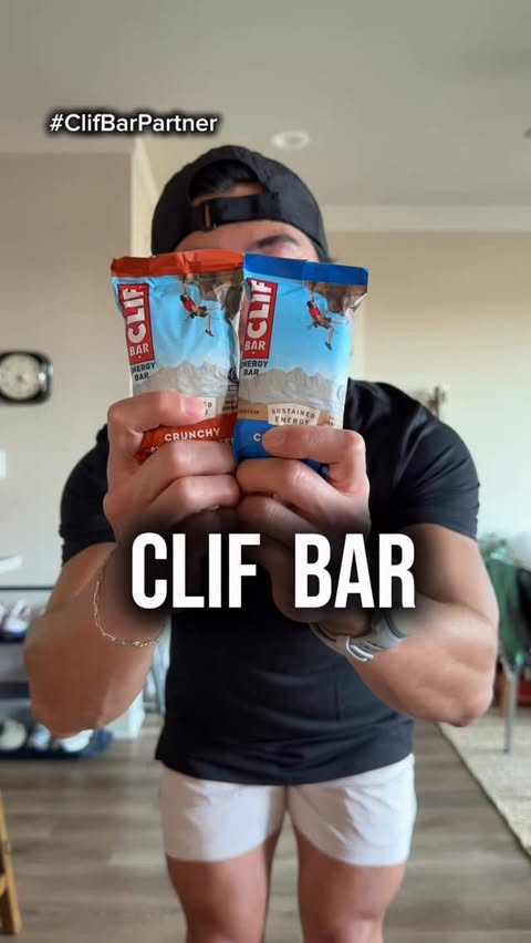 Instagram post by @max_guyer for CLIF BAR. Caption reads: #ClifBarPartner Let’s go run help fueled by [...].
