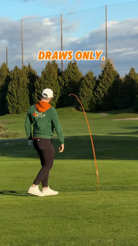 Instagram post by @michaelcaan for VICE GOLF. Caption reads: Screw it. Draws only. Fades are getting boring....