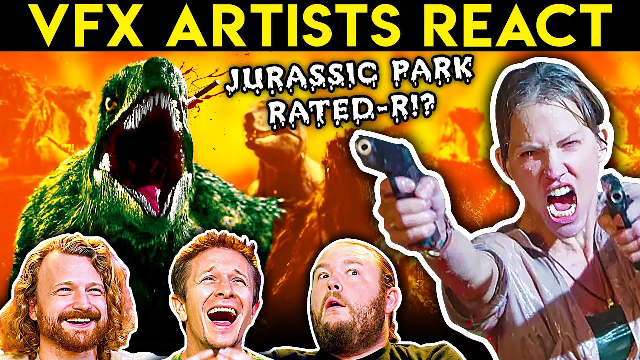 YouTube post by @CorridorCrew for Holzkern. Caption reads: VFX Artists React to Bad & Great CGi 197.