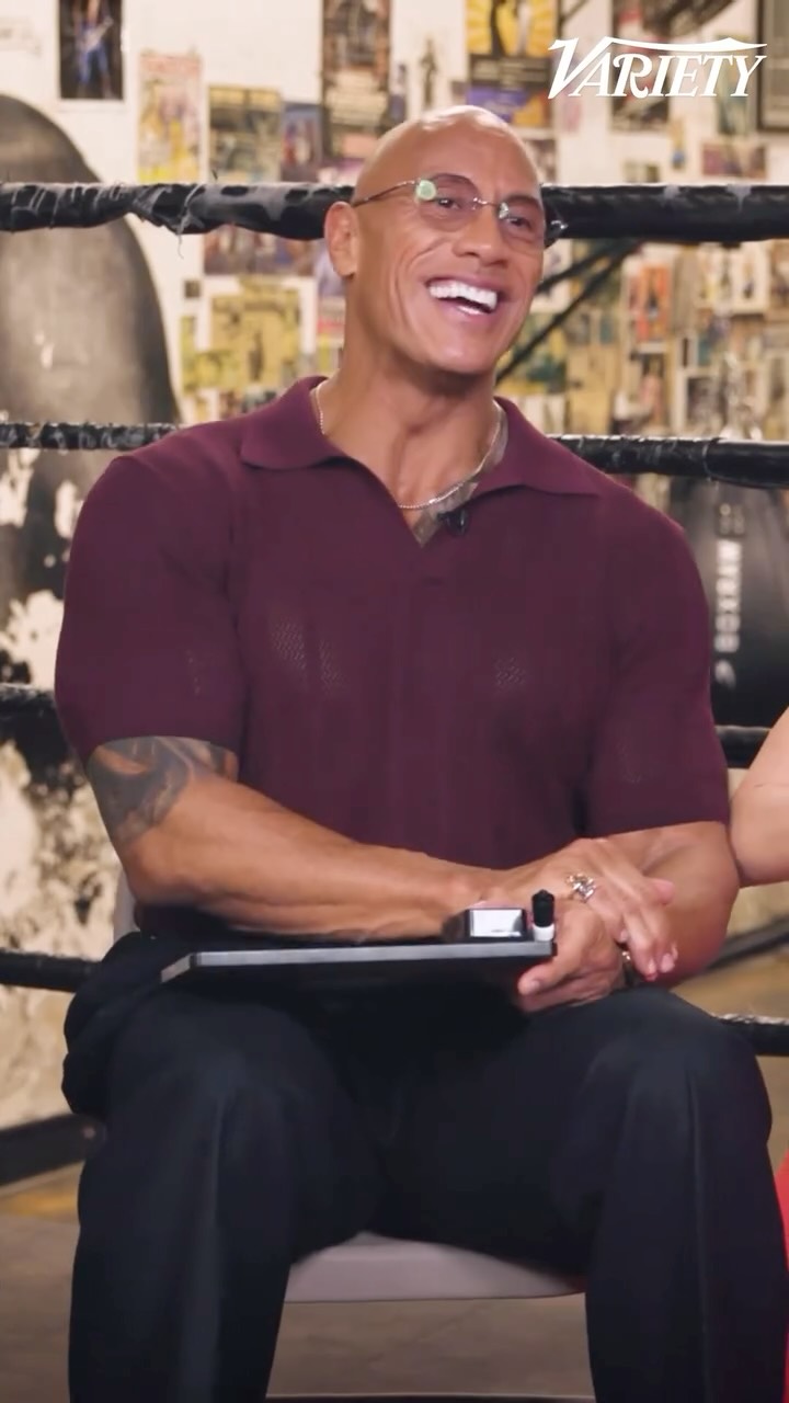 Instagram post by @bowedtie for Variety. Caption reads: #EmilyBlunt and #BennySafdie attempt to guess how....