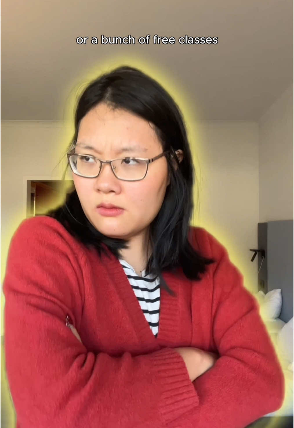 TikTok post by @uyennninh for Lingoda. Caption reads: Werbung: Sign up for the Lingoda Sprint Challenge....