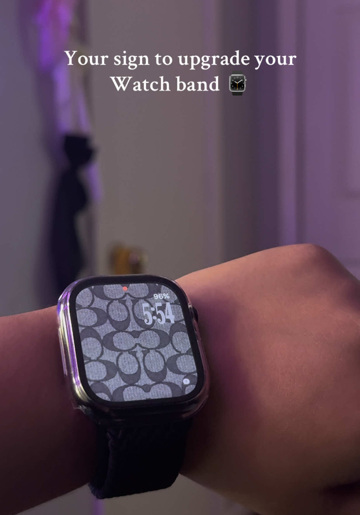 TikTok post by @simplyy_.ashxlyyy for Solace Bands. Caption reads: [...] watch had to get again my bands with @Solace....