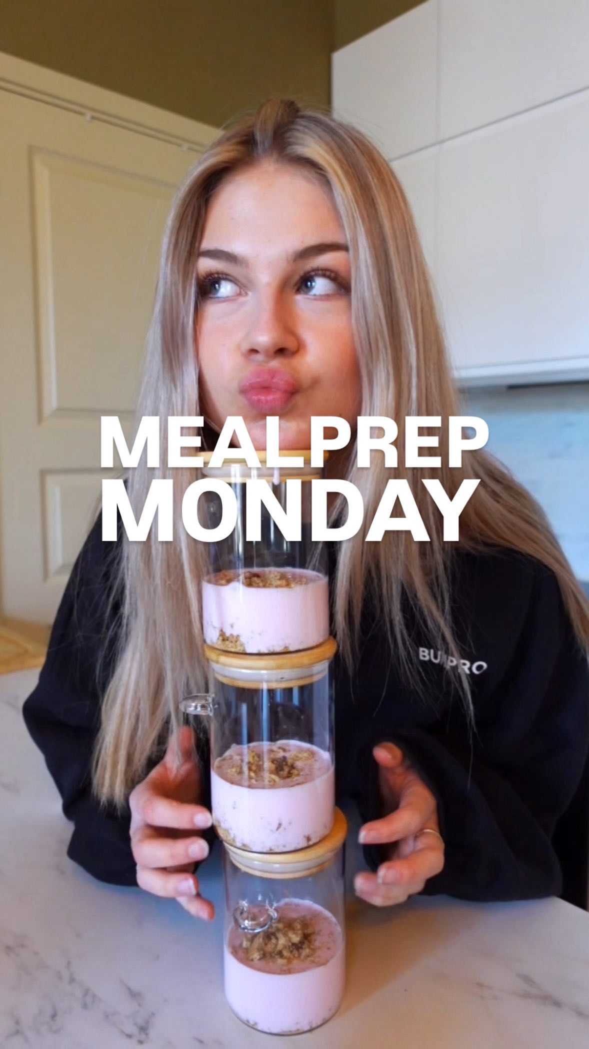 Instagram post by @the_proteinprincess for tights.no. Caption reads: Vil du enkelt komme tilbake i rutine med....