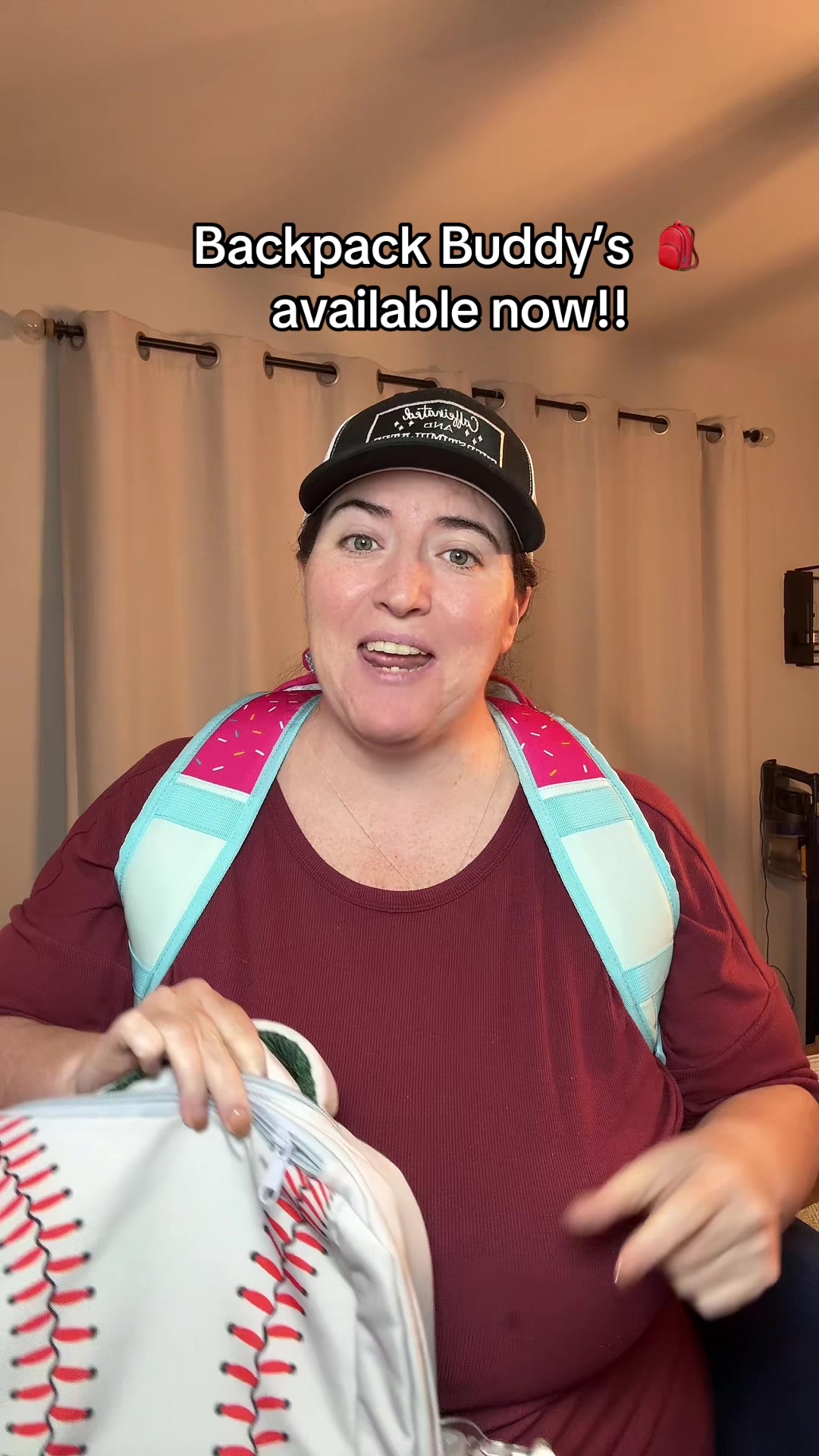 TikTok post by @lauren.boymom for Frost Buddy. Caption reads: [...] and how much storage there is! @Frost Buddy....