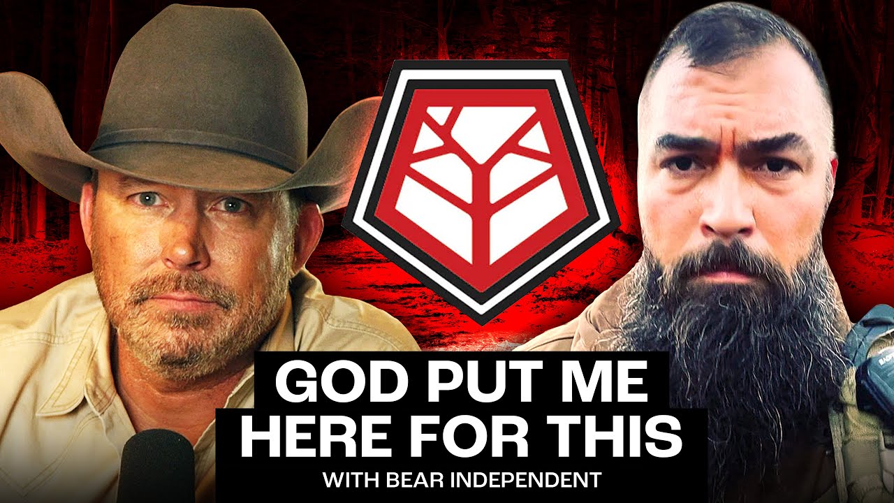 YouTube post by @ChadPrather1 for Refuge Medical. Caption reads: GOD GIVEN PURPOSE - Preparedness and Faith | Bear....