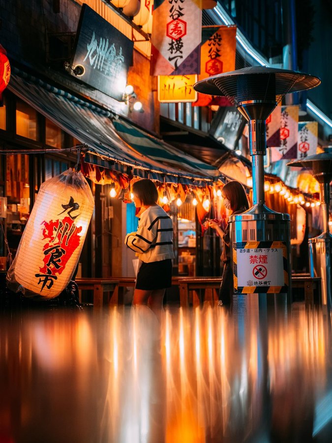 Instagram post by @kotokhira for Sony Alpha. Caption reads: Never enough shots of our home city 🇯🇵 “The Sony....