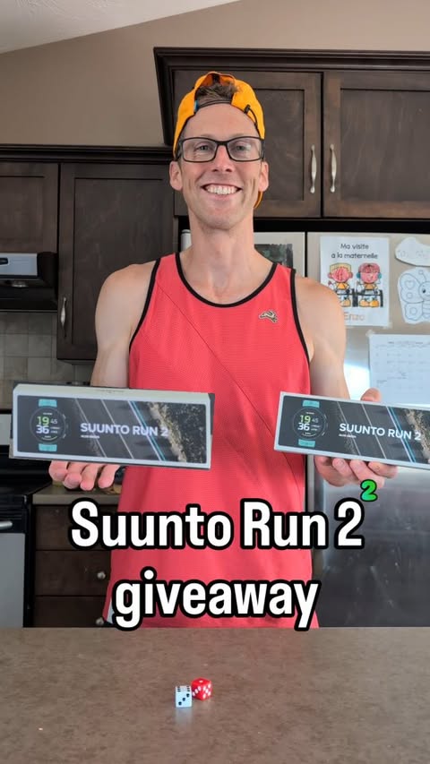 Instagram post by @runnerjmd for Suunto. Caption reads: Suunto Run 2 giveaway! #ad @suuntous sent me [...].