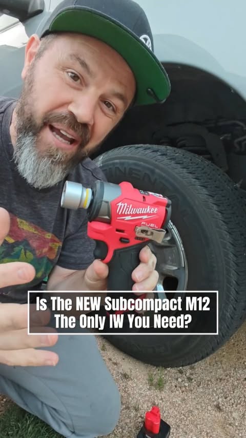 Instagram post by @masteringmayhem for Milwaukee Tool. Caption reads: [...] IW Is A Beast! #milwaukee #milwaukeetools....