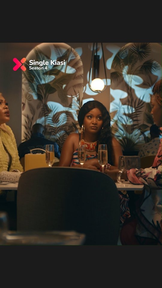 Instagram post by @brian_ogola for Showmax. Caption reads: Secrets, choices, and chaos. Rebecca, Mariah, and....