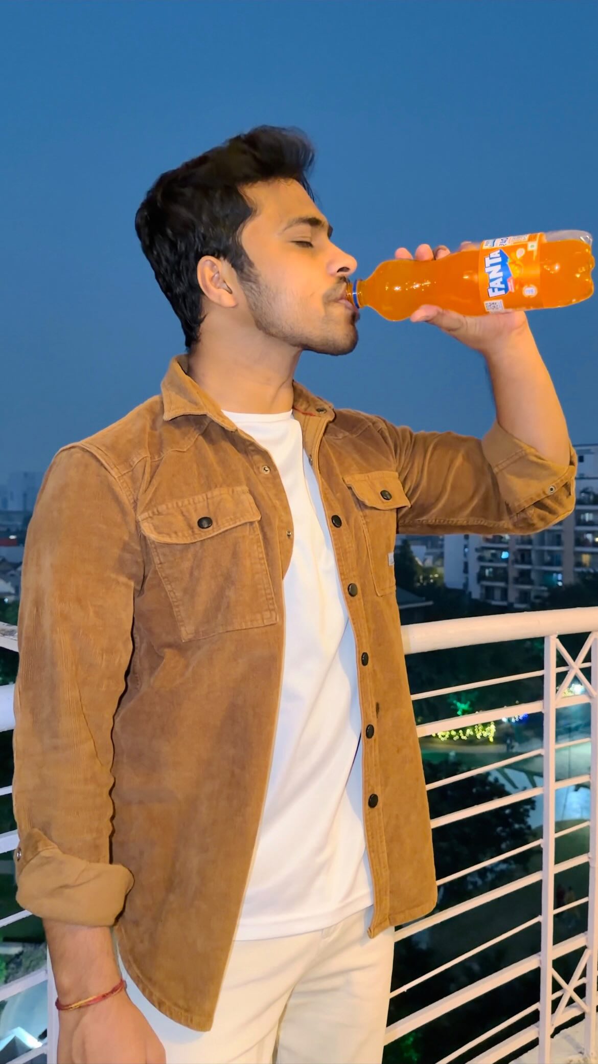 Instagram post by @sajal_verma77 for Fanta. Caption reads: Spending time with your cousins is much more fun....