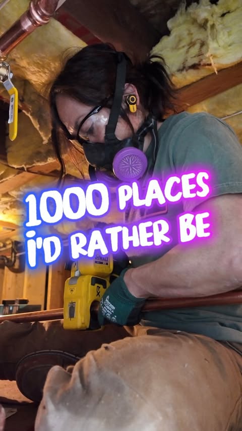 Instagram post by @the_ladyplumber for Jobber. Caption reads: [...] the inevitable. I’ve been using @jobber for....