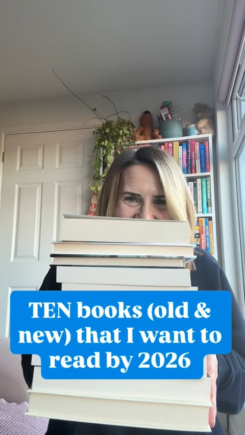 Instagram post by @tillylovesbooks for Viking Books. Caption reads: Because we all know I’m so great at sticking to a....