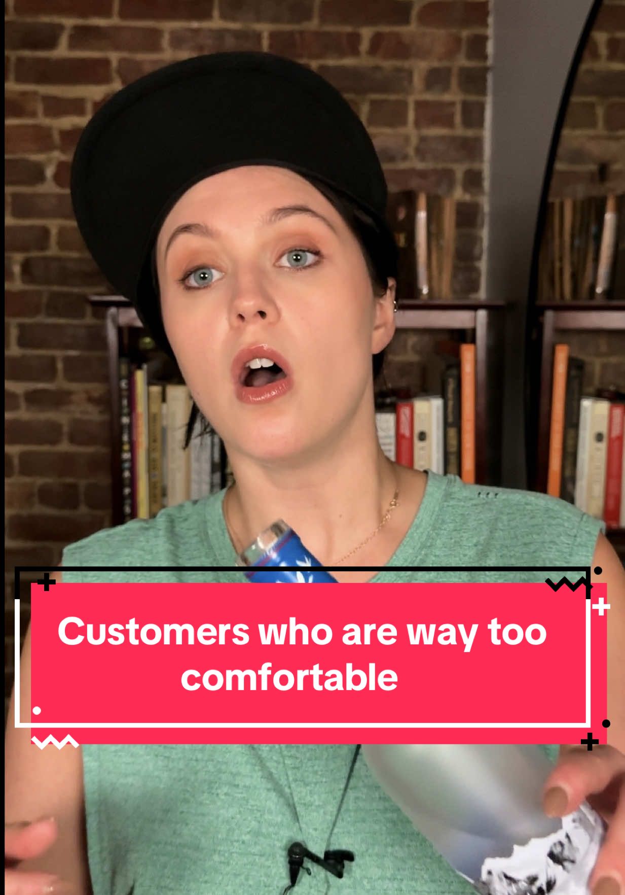 TikTok post by @drefiggysmalls for Grey Goose. Caption reads: “But I did it for you!!” #skit #actress #bartender....