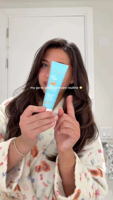 Instagram post by @jocelyntrock for Pacifica Beauty. Caption reads: the products I use to keep my skin glowing all....