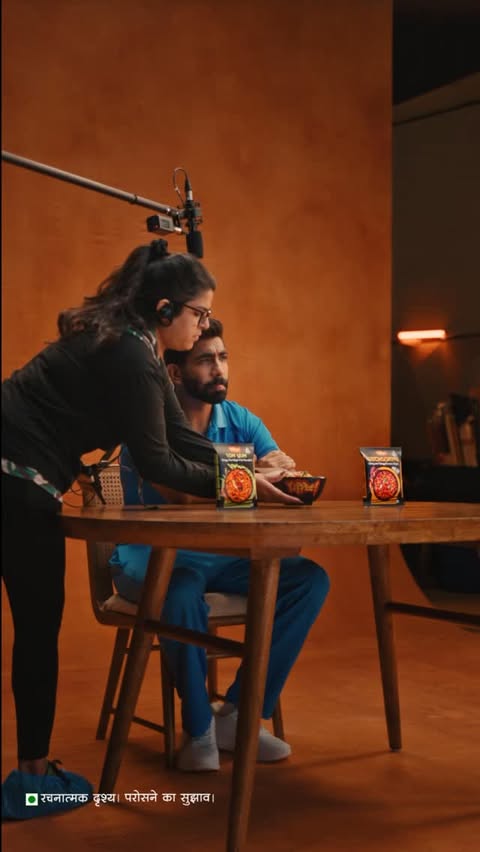Instagram post by @jaspritb1 for Sunfeast Yippee. Caption reads: Most Honest Ad Ever 😂 New YiPPee! Pan Asian....