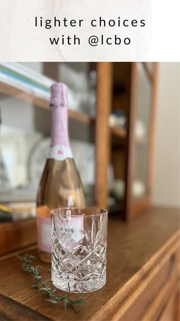 Instagram post by @sarah.robertson.barnes for LCBO. Caption reads: Let’s make lighter choices with @lcbo! 

This year....