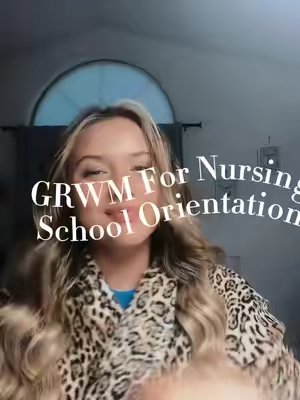 TikTok post by @haleywhittenbarger for Gimme Beauty. Caption reads: [...] becoming the life I’m living. 🤍🩺✨ @gimme....