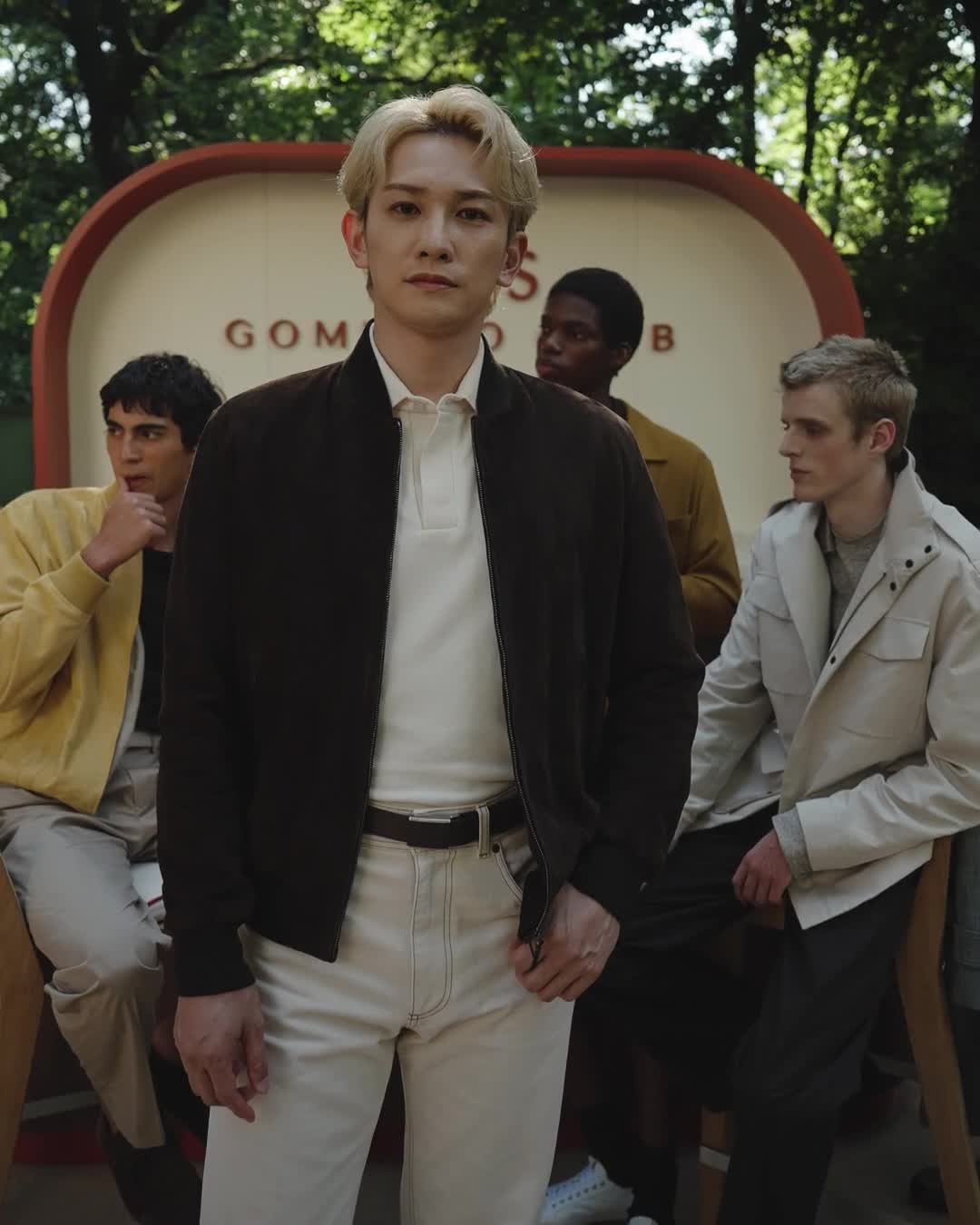 Instagram post by @keita_machida_official for TOD'S. Caption reads: Friend of the House Keita Machida stepped into the....