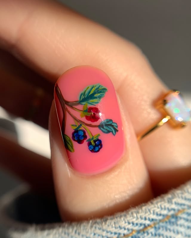 Instagram post by @audrey_swatches for Cirque Colors. Caption reads: LGTB (let’s get these berries) 🫐🐁💕

To be....