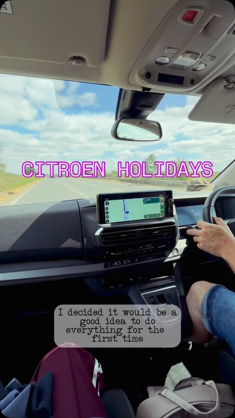 Instagram post by @i_am_mum_bum for Citroën. Caption reads: Take me back to the summer 🥹! I’m thinking back....