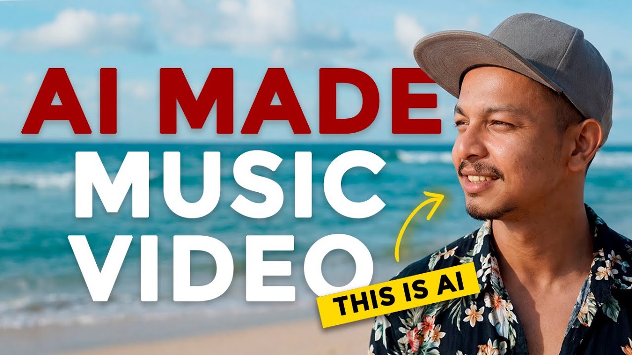 YouTube post by @DreamArtRecords for DistroKid. Caption reads: How to Make Music Videos with your Own Face using....