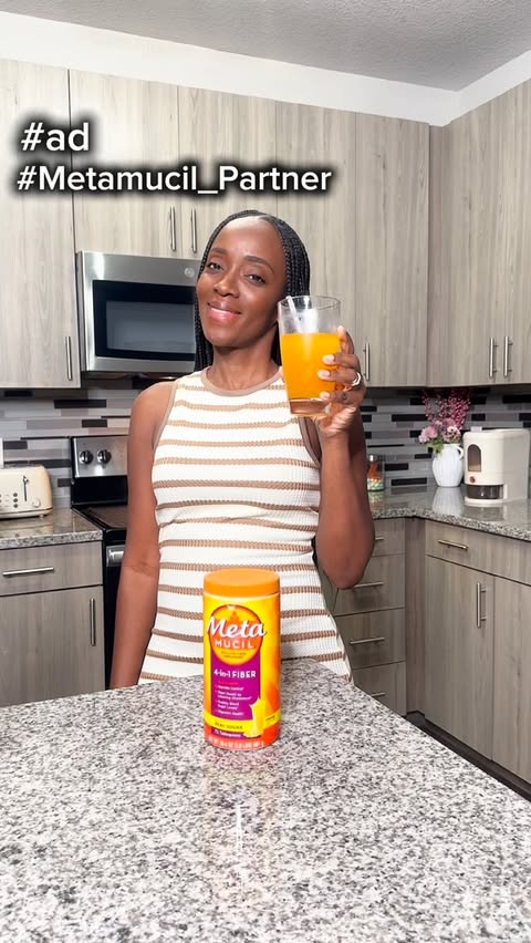 Instagram post by @lele_meerah_ for Metamucil. Caption reads: #ad #metamucil_partner I’m partnering with....
