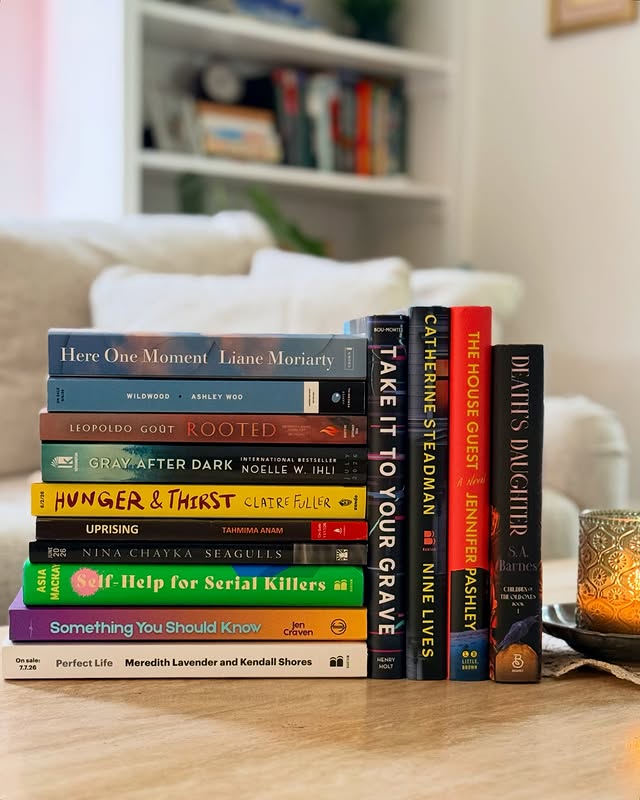 Instagram post by @bookmarked.by.becky for Harper Perennial. Caption reads: [...] Special thanks to @crownpublishing....