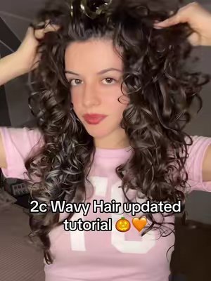 TikTok post by @miriam.hannah2 for Bali Curls. Caption reads: [...] but now… after the right products @Bali....