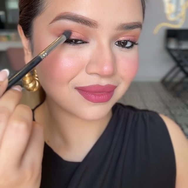 Instagram post by @the_game_of_makeup for Swiss Beauty Cosmetic. Caption reads: “Step into summer with lightweight, long-lasting....