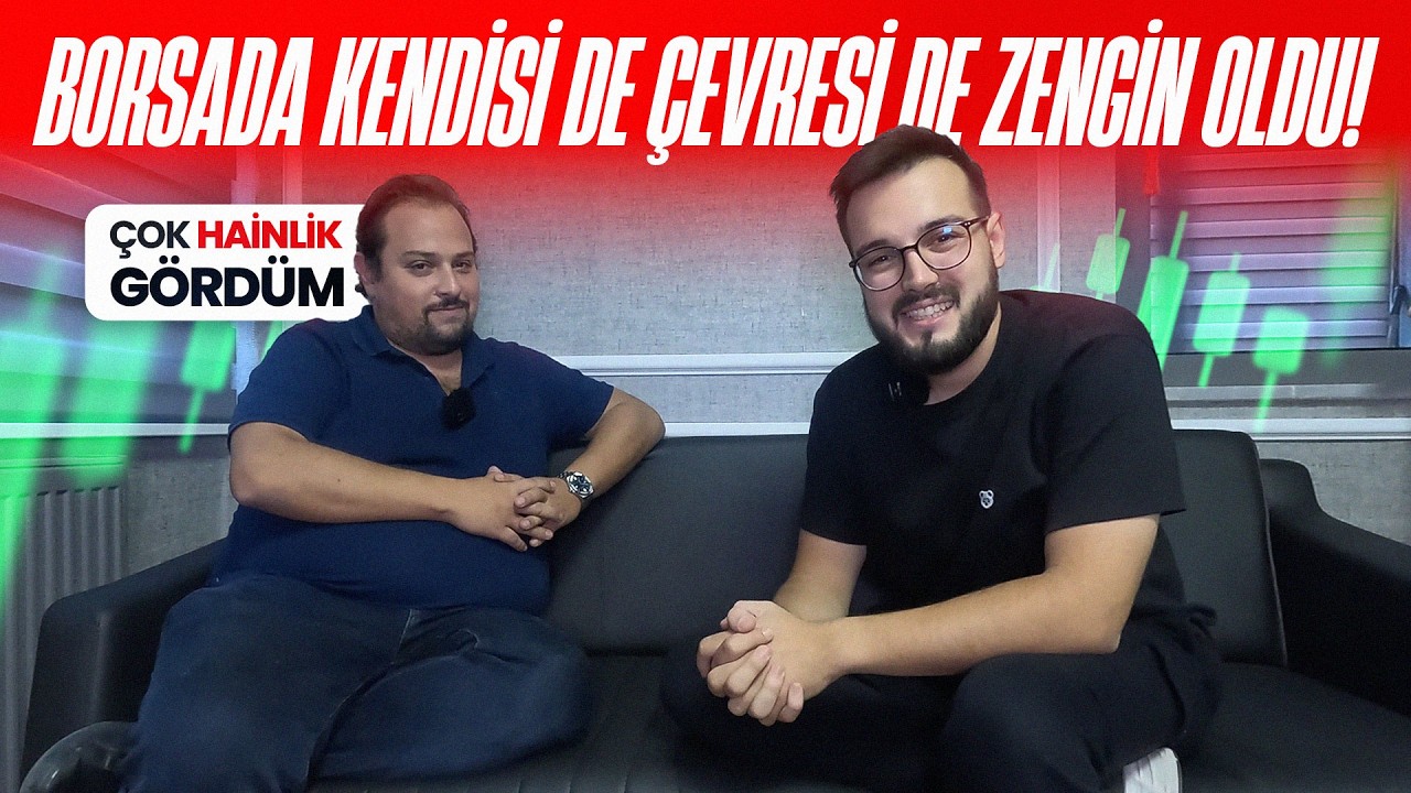 YouTube post by @furkanozbekyt for Bitlo. Caption reads: He Made a Fortune in the Stock Market with His....