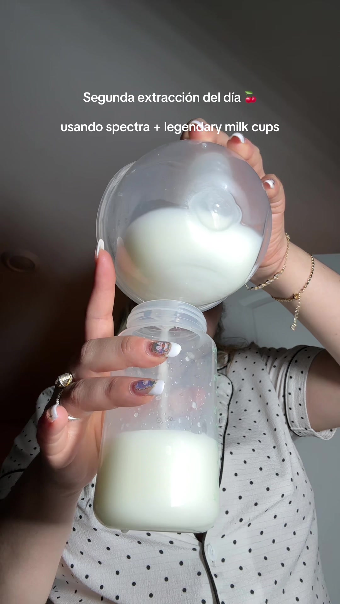 TikTok post by @claydis for Legendairy Milk. Caption reads: @Legendairy Milk favorite combo 🙌🏻.