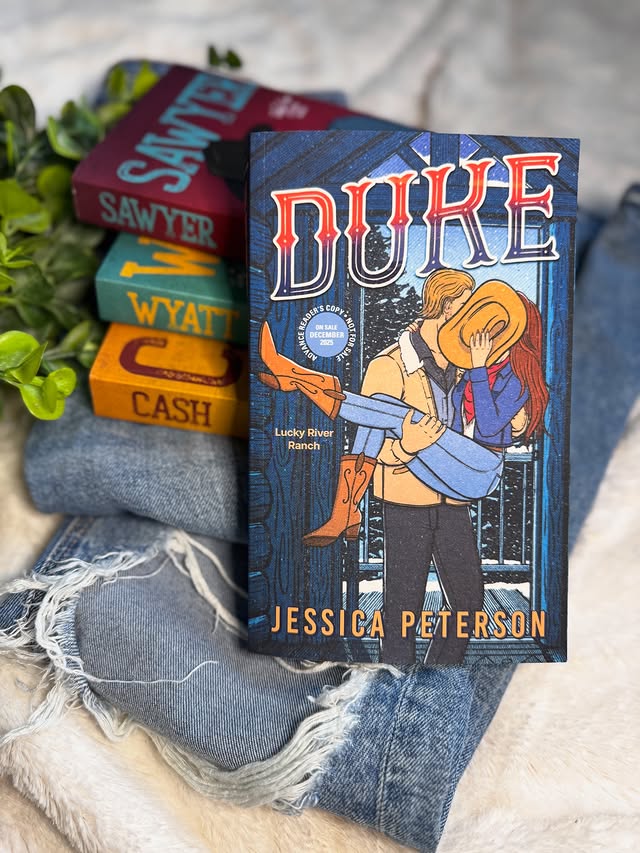 Instagram post by @hookedon_booksncoffee for Bloom Books. Caption reads: ✨ ARC REVIEW ✨

Duke by @jessicapauthor 
Release....