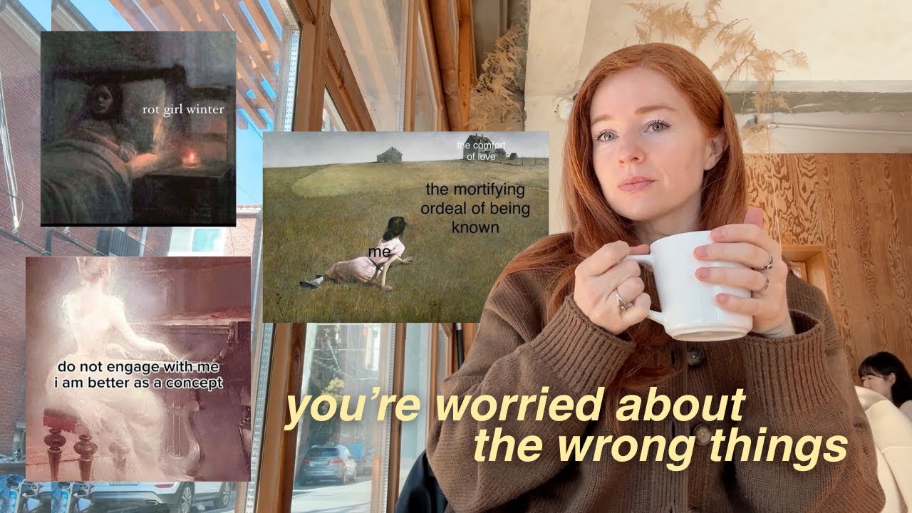 YouTube post by @caricakes for Skillshare. Caption reads: brain rot and rediscovering yourself 🕊️ getting....