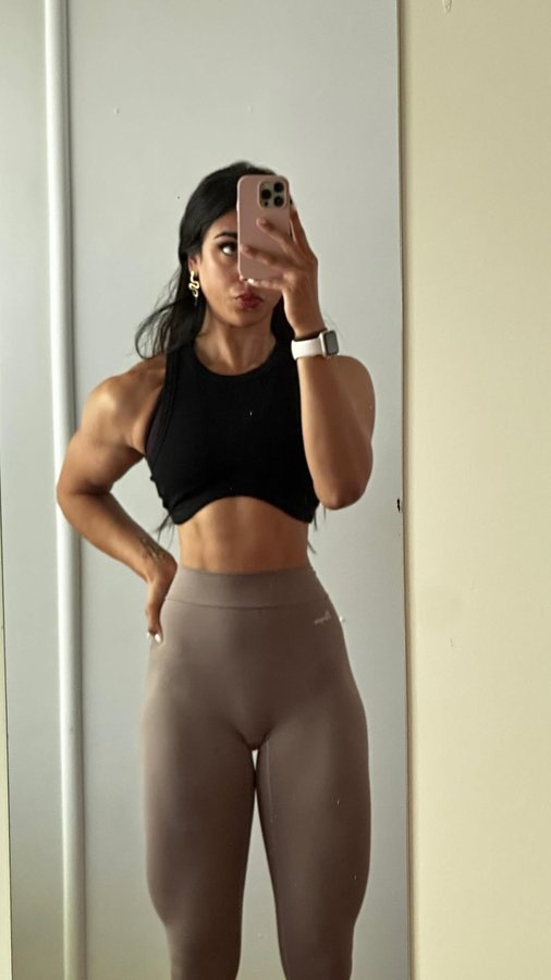 Instagram post by @sophiakoumouris for FUNDAY Natural Sweets. Caption reads: Don’t worry I hate my own voice too when I listen....