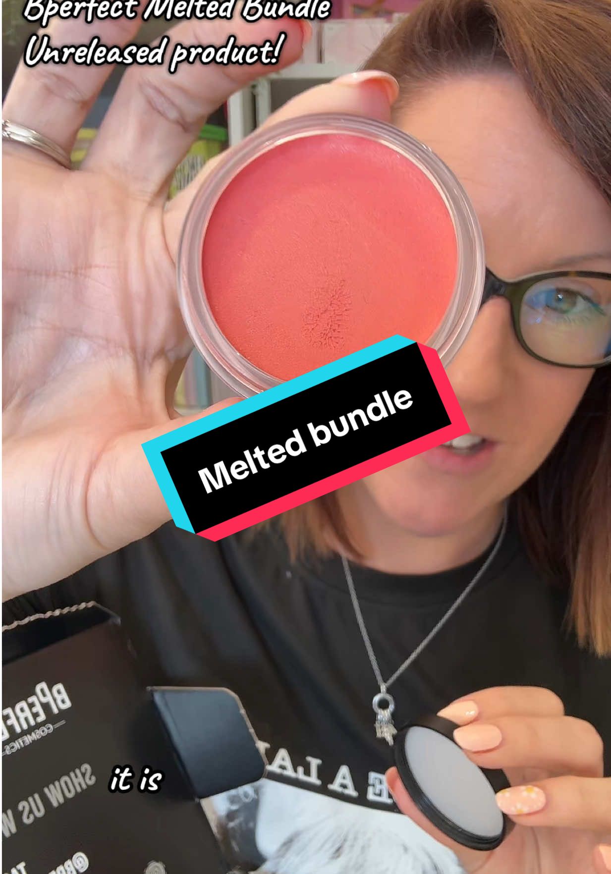 TikTok post by @nicdrane for BPerfect Cosmetics. Caption reads: [...] routine! #bperfect @BPerfect Cosmetics....