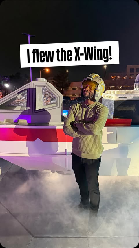 Instagram post by @uravgconsumer for LEGO. Caption reads: #ad This LEGO Star Wars SMART Play experience was....