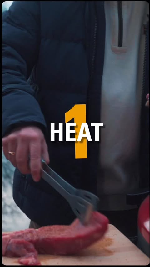 Instagram post by @kuestenglut for Kamado Joe. Caption reads: THE ULTIMATE BACKYARD BBQ 🔥
HEAT....