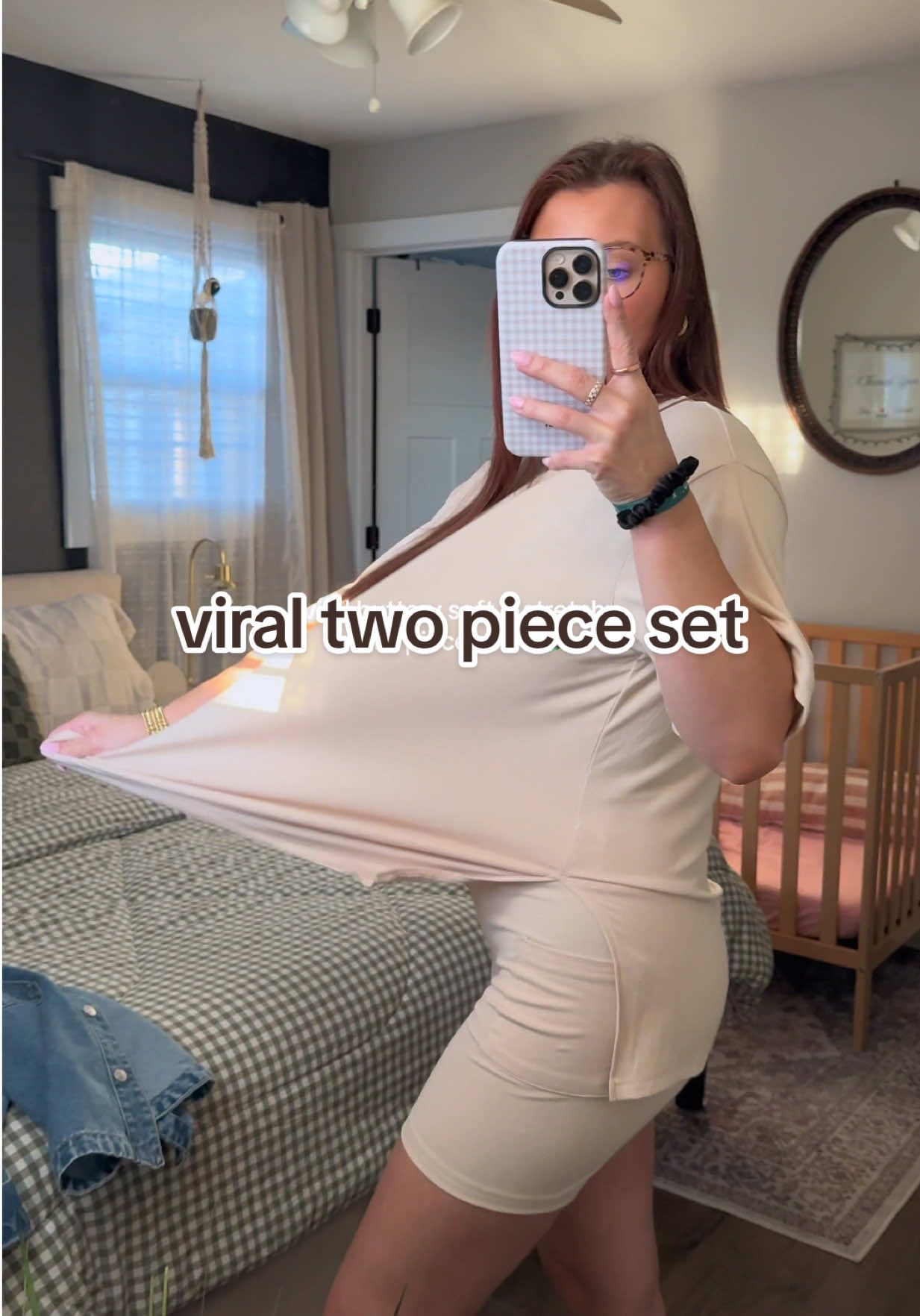 TikTok post by @hannaahhlheller for PrettyGarden. Caption reads: [...] BUTTER. So comfy for everyone 🤍....