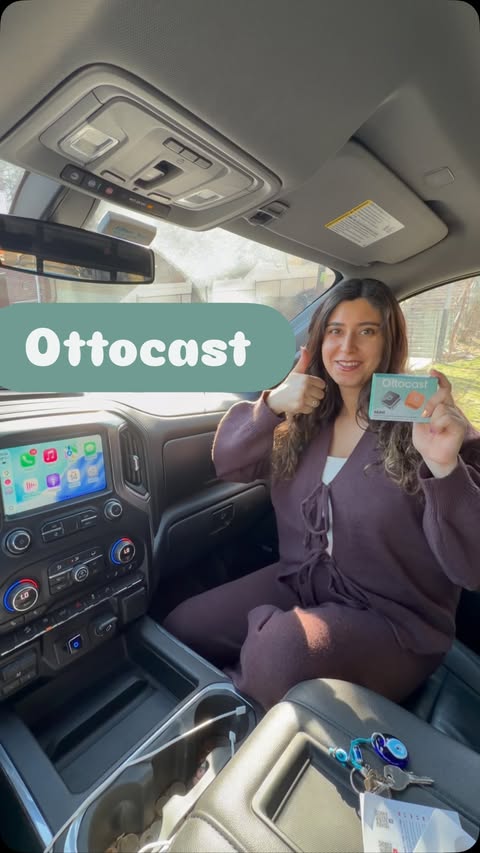 Instagram post by @nursen.ugc for OTTOCAST. Caption reads: [...] tiny device made everything wireless.....