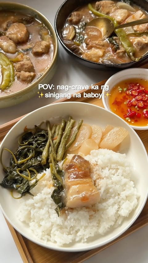 Instagram post by @quiambaochelsea for Knorr Philippines. Caption reads: Knorr Sinigang Karavan made me do it! 🤭 Sinigang....