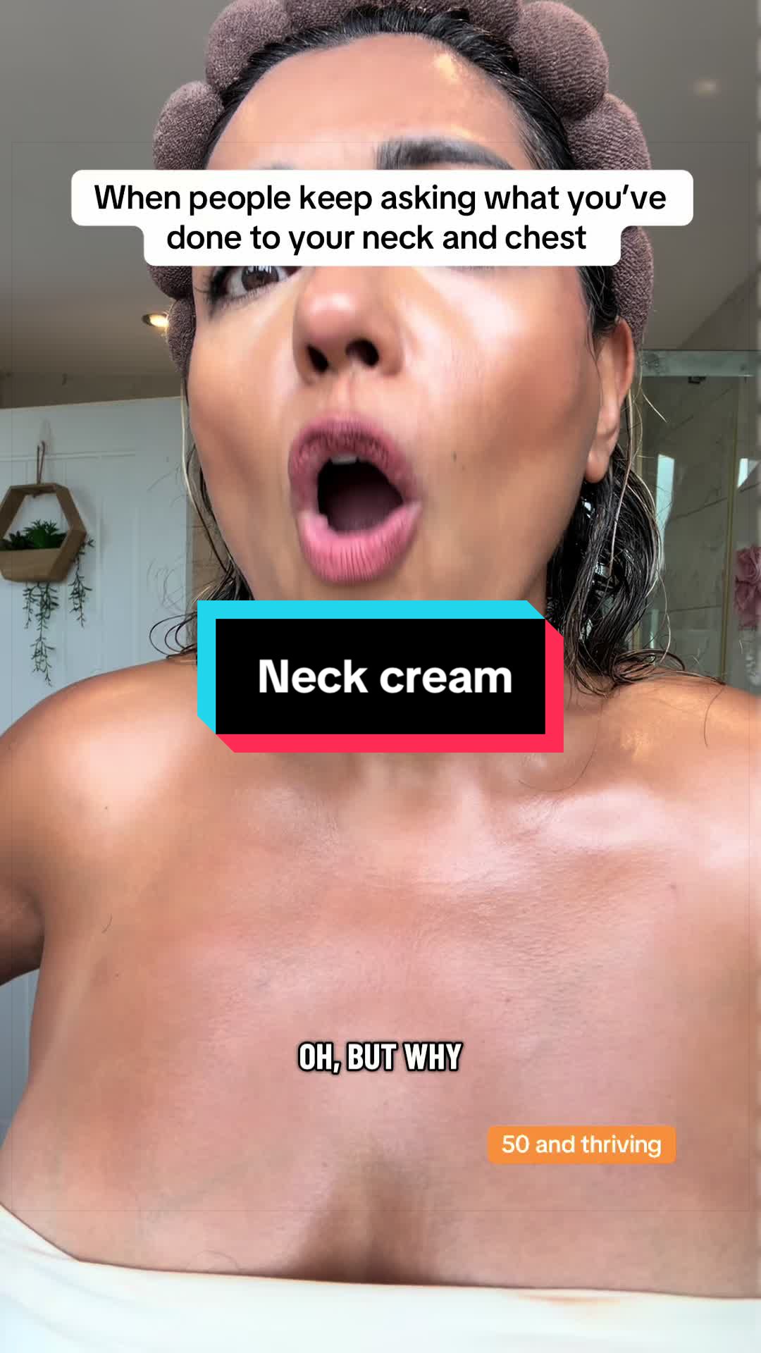 TikTok post by @sheena.tiktok76 for Azio Beauty. Caption reads: [...] Consistency, consistency, consistency @Azio....