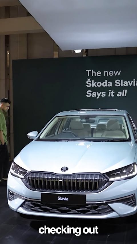 Instagram post by @dr.mananvora for Škoda Auto. Caption reads: After a closer examination, my diagnosis is....
