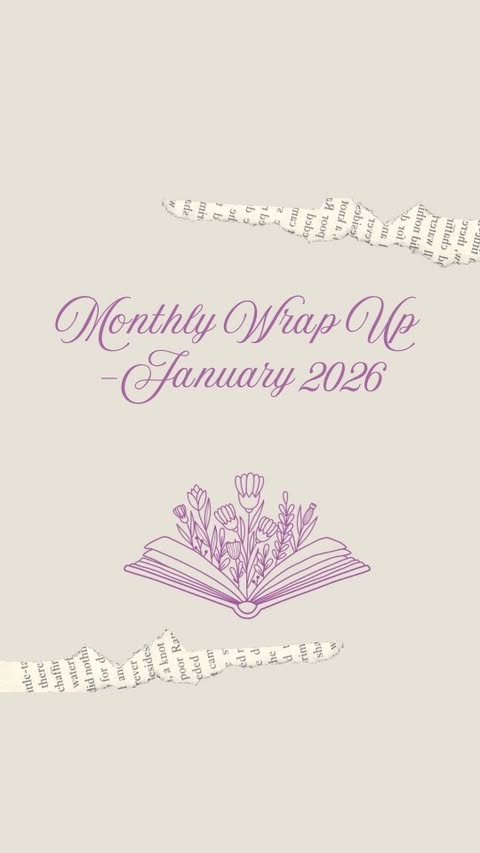 Instagram post by @emmas.biblio.treasures for HarperCollinsUK. Caption reads: ✨𝑴𝒐𝒏𝒕𝒉𝒍𝒚 𝑾𝒓𝒂𝒑 𝑼𝒑 - 𝑱𝒂𝒏𝒖𝒂𝒓𝒚....