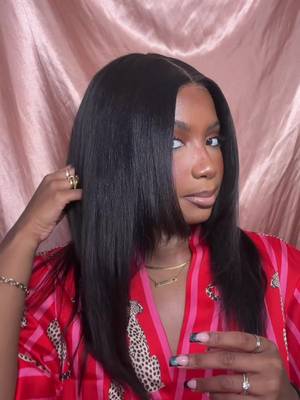 TikTok post by @kaylawaylamua for ISEE Hair. Caption reads: silk press season 🙈😝 @ISEEHAIR #yakistraight....