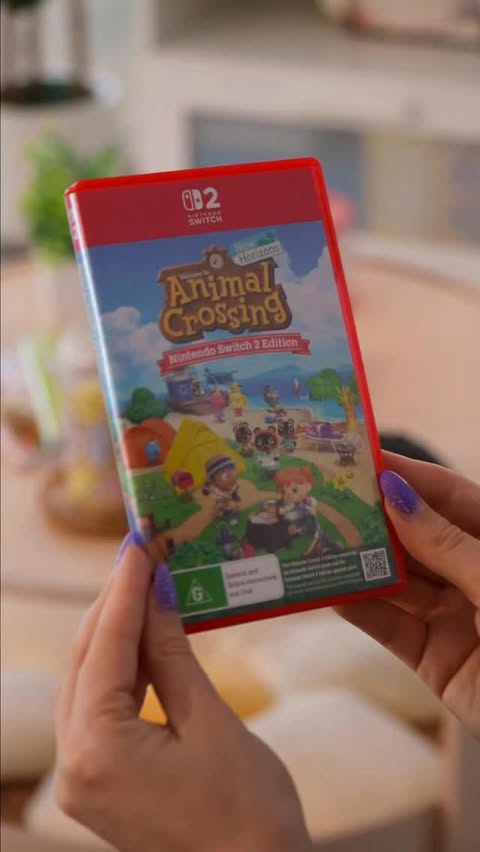 Instagram post by @cozywithronnie for Nintendo. Caption reads: Okay but has anyone else been away from their....