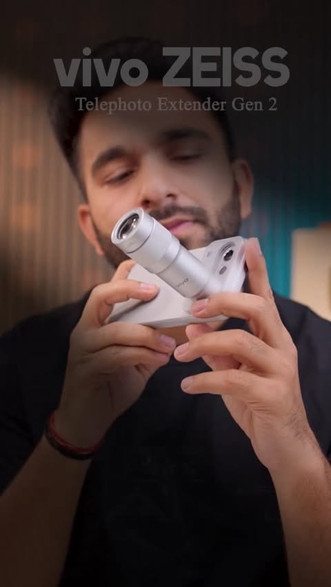 Instagram post by an influencer for vivo India. Caption reads: Yeh Phone - Sabse Alag Hai 🔥 vivo X300 FE . . .....